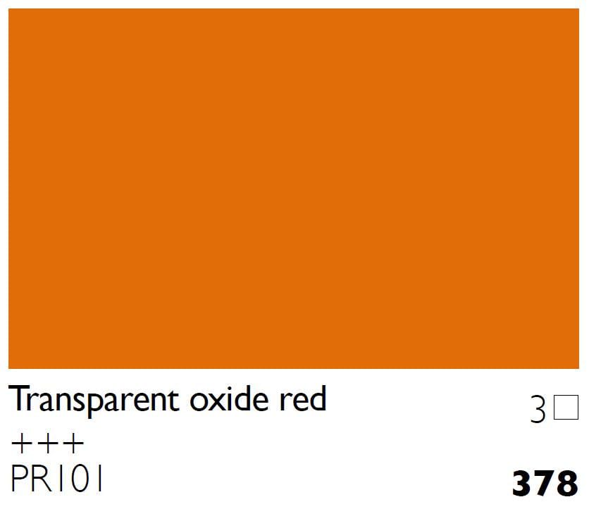 Cobra Artist Water Mixable Oil Colour - Transparent Oxide Red 40ml Tube