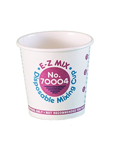 E-Z MIX 70004 1/4 Pint Cup (Paper), 400 Pack