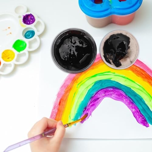 Luxshiny Water Based Printing Ink 300ml Bottle Black Watercolor Pigment for Creation and DIY Lightweight Portable Art Handicrafts Painting Tool