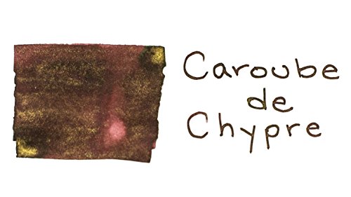 Herbin 1670 Anniversary Inks - Gold Sheen 50ml Bottled - Caroube de Chypre - color: Brown