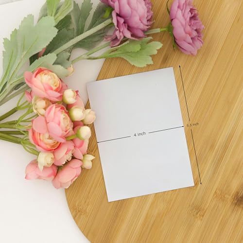 Water Soluble Transfer Paper Watercolor Leaves Design | 6 Sheets Polymer Clay Transfer for Earrings & Jewelry Making | Sheets 4x5.5 Inch (TPUS-868)