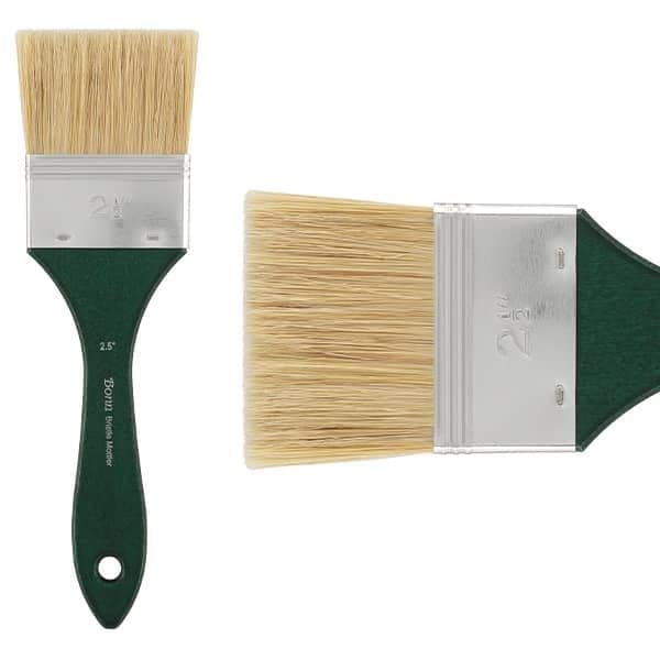 Creative Mark Bonn Bristle Blend Mottler Brush - Mottler Synthetic Hair Paint Brush for Large Scale Work, Acrylic or Oil Paint, and Artists - 2.5 Inch - size: 2.5 in