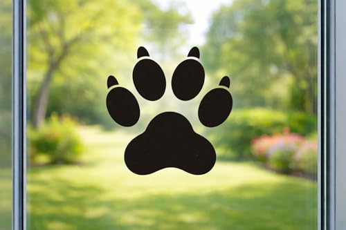 Dog Paw Print Stencil – Pet Paw Outline Template for Painting Crafting Scrapbooking and DIY Projects (3 Pcs Set) - style: Paw Print