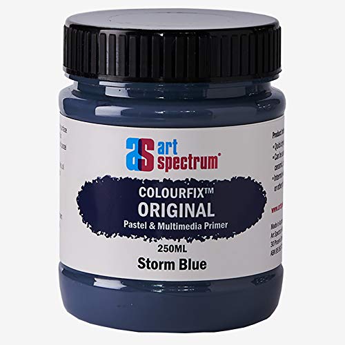 Art Spectrum Colourfix Sanded Pastel Ground - Storm Blue 250ml Jar