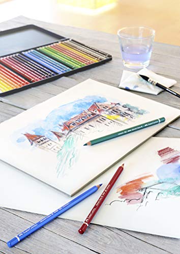 Faber-Castell Art & Graphic Albrecht Dürer Watercolour Pencil, (143), Cobalt Blue, For Art, Craft, Drawing, Sketching, Home, School, University, Colouring - color: Cobalt Blue