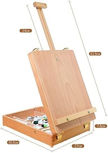 Portable Children's Wooden Easels Sketching Easels Drawing Tables Boxes Paint Laptops Accessories Painting Art Supplies