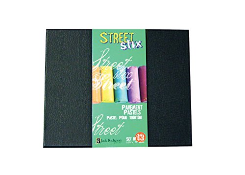 Jack Richeson 427375 Street Stix Pastels (Set of 12)