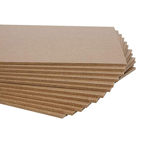 Jack Richeson Medium Density Untempered Hardboard(12 pack) , 9x12