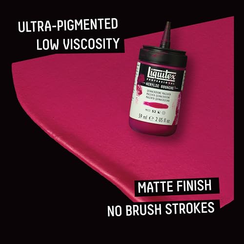 Liquitex Professional Acrylic Gouache, 2-oz (59ml) Bottle, Burnt Sienna - color: Burnt Sienna