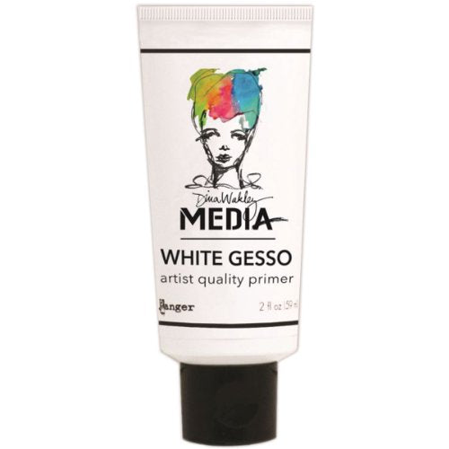 Ranger Dina Wakley Media Gesso 2oz Tube, White