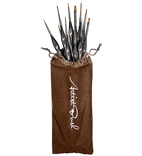 VViViD Double Primed Cotton Canvas 36 Inch Wide Roll Bundle! (10 Foot x 36 Inch) Includes Paint Brush Set! J-0