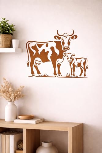 Cow Stencil – Farm Animal Outline Stencil for Painting Crafting Scrapbooking and DIY Projects - style: Cow