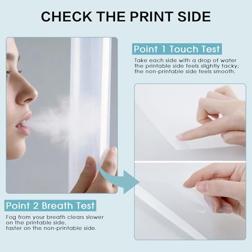 Waterproof Inkjet Transparency Film 13 x 19 Inch, 5 Mil 120 Sheets Professional Grade Printable Transparency Film for Silk Screen Printing, Overhead Projector, Crafts - size: 13''x19'', 5 mil, style: 120 Sheets