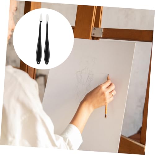 NUOBESTY 4Pcs Blending Stumps Set for Artists Kneaded Erasers for Sketching Drawing Tools for Art Students for Charcoal and Pencil Blending