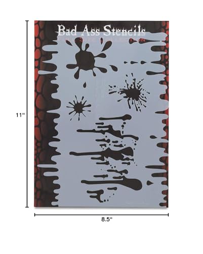 Bad Ass Stencils (Drips & Splats)