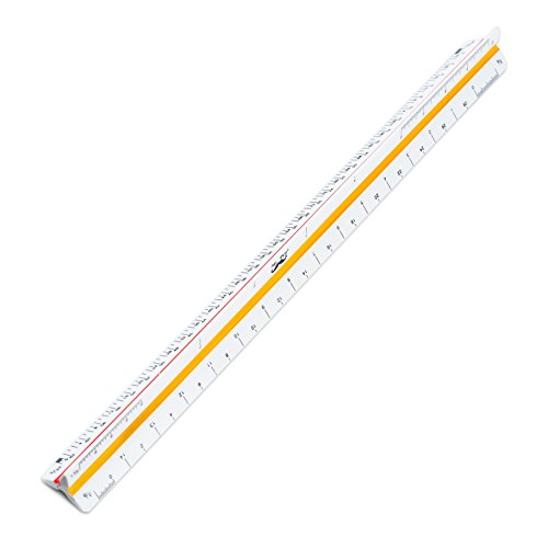 Mr. Pen Architectural Triangular Ruler Set with 12 Inch Triangular Scale | 11 Inch 30/60 and 8 Inch 45/90 Triangles