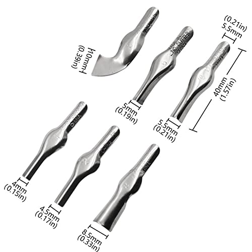 Multipurpose Lino Cutter Professional Art Tools For Home School - (Color: Engraving Knife Set)