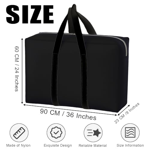 OULIGET Large Size Art Portfolio Bag,24 x 36 inches Light Weight Board Poster Storage Bag,Waterproof Student Carry Transport Bag for Artwork Sketching Drawing