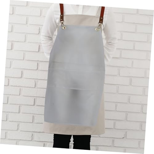 Thick Material Waterproof Oil Bib Pockets for Artists Chefs and Home Use