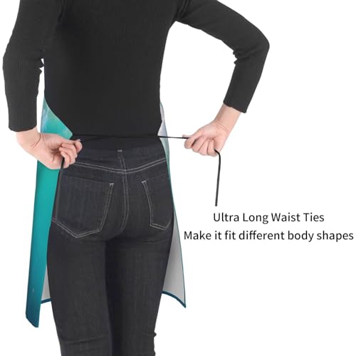 Beach For Waterproof Adjustable Adult Apron With Pockets For Men And Women Cooking, Painting