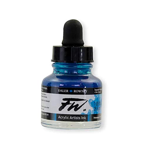 Daler-Rowney FW Acrylic Artists' Ink (Turquoise)