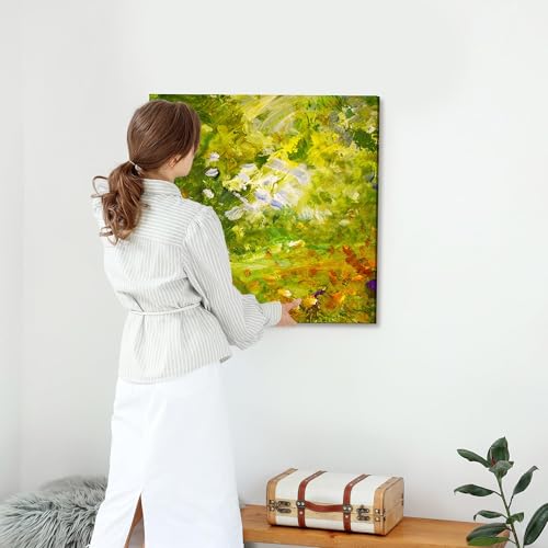 Aodaer 4 Pack Wood Panels 30 x 30 Inch Wooden Panels Canvas Unfinished Craft Wood Boards Panel for Art Crafts Acrylic and Oil Painting Pouring DIY Projects - size: 30 x 30 Inch