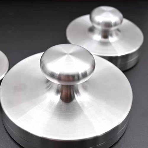 Stainless Steel Ball Stamping Tool, Printmaking Press Tools, Diameter 7/9/12 Cm, Even Pressure, Malian Brocade Box & Malian Brocade Bag, for Linocut, Scrapbooking Crafting - size: 12cm