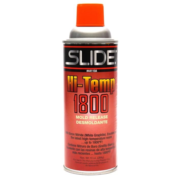 Slide Hi Temp 1800 Mold Release Spray 10oz.