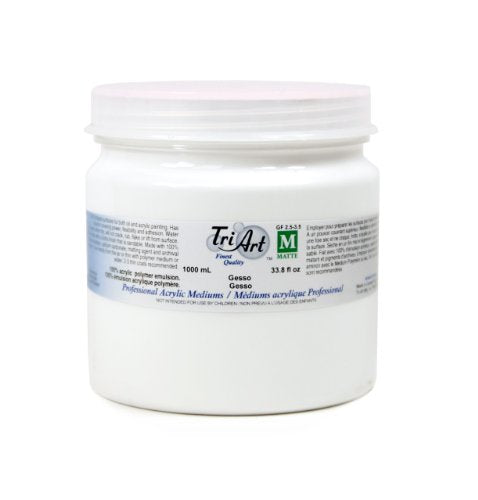 Tri-Art Artist Mediums, 1000ml, Gesso