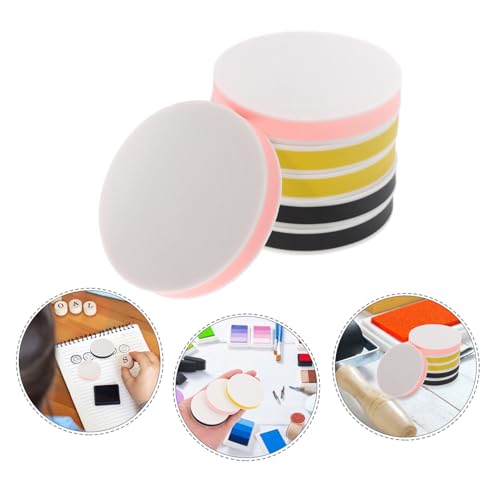 jojofuny 6pcs Carving Rubber Blocks for Stamps Easy Engraving and Printing Soft Texture for Detail Work for Artists and Craft Projects