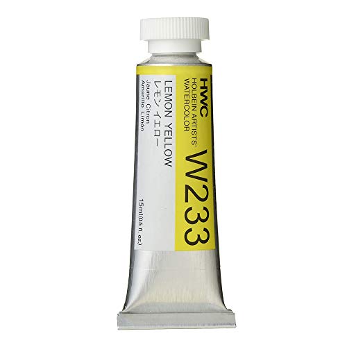 Holbein Artist's Watercolor 15ml Tube (Lemon Yellow) W233