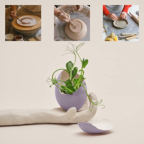 JOAWSOME Natural Air-Dry Clay Kaolin, Non-Toxic All-Purpose Compound 10LBs, All-Purpose Modeling Clay (Terra Cotta)