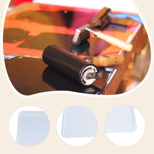 Reusable A4 Gel Printing Plate for Easy Monoprinting, 9.84x7.87x0.31 Inch Craft Tool for Artists & DIY Projects, Perfect for Arts and Crafts Enthusiasts
