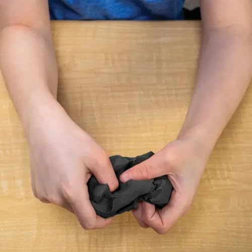 Prang Modeling Clay, Black, 1 lb. Block, Case of 12 Blocks, 192 oz. Total | Pliable, Non-Hardening, Non-Staining, Easy Clean-Up, Perfect for Preschool and Elementary Aged Children - color: Black, size: 1 lb. (Pack of 12)