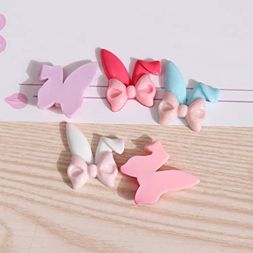 Ears Silicone 3D Bowknot Epoxy Resin Casting Mold for Keychain Jewelry Home Decor Casting Tool Resin Filler Animals/Halloween / / Music