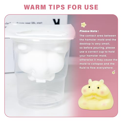 Taba Squishy Kit 16 OZ Liquid Silicone for Squishy Making Kit Fufu Squishies Making Kits Silicone Rubber DIY Decompression Gift