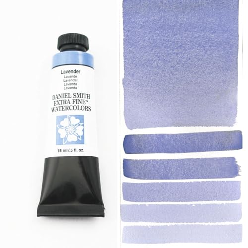 Daniel Smith Extra Fine Watercolor 15ml Paint Tube, Lavender, 0.5 Fl Oz (Pack of 1)