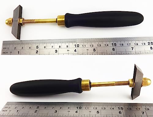 1pc 20 Lines Print Printmaking Copperplate Carving Etch Mezzotint Pull Rows Line Cutter Chisel Tool