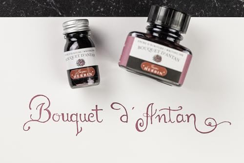 Herbin Fountain Pen Ink - 30ml Bottled - Bouquet d'Antan - color: Bouquet D'antan, size: 1 fl oz