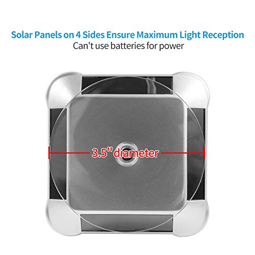 3D Printer UV Resin Curing Light with Solar Turntable 360°Rotating Stand for SLA DLP LCD 3D Printer Solidify Photosensitive Resin 405nm UV Resin Affect, DIY Curing Enclosure