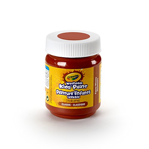 Crayola Washable Kids Paint, 2 oz, Fuzzy Wuzzy - color: Fuzzy Wuzzy