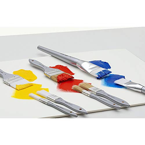 Liquitex BASICS Large Scale Brush Set, Synthetic Hair, Set of 3 - style: Synthetic Hair - Set of 3