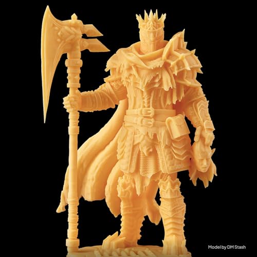 ELEGOO ABS-Like Resin 3.0 Pro, Higher Scratch-Resistance 3D Printing Photopolymer Resin, 405nm UV Resin for MSLA/DLP/LCD Printers Fast Curing High Precision Non-Brittle, Yellow 1000g - color: Yellow, size: M-1000g