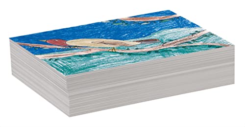 Pacon Drawing Paper, White, Standard Weight, 9" x 12", 500 Sheets - size: 9" x 12", style: Standard Weight