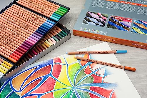 Cretacolor Fine Art Pastel Pencil Set, Set of 72, Multi