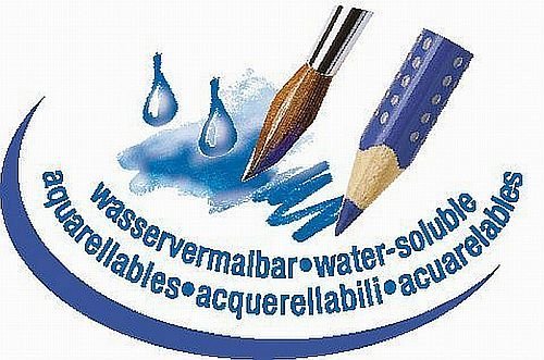 Faber-Castell 117538 Albrecht Dürer Watercolour Pencils, Box of 36 Thick 3.8 mm Watercolour Pencils with Soluble Pigments that Transform in a Few Brushstrokes - style: One size