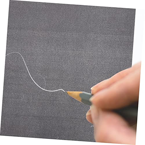Angoily Graphite Carbon Transfer Paper for Tracing and Copying 25 Sheets of Graphite Paper for Artists DIY Projects and Office Use