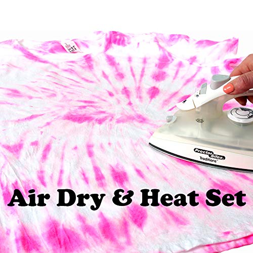 S.E.I. Hot Pink Tie Dye Spray Bottle: 2oz. Non Toxic Fabric Dye Spray, DIY Permanent Clothing Dye, Ready to Use Tie Dye Supplies - 2 Pack - color: Hot Pink, size: 2-Ounces