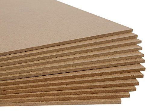 Jack Richeson Medium Density Untempered Hardboard(12 pack) , 8x10