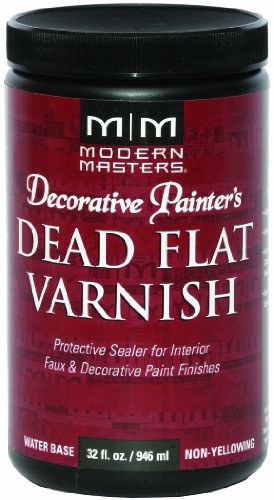 Modern Masters DP609-32 Dead Flat Varnish, 32-Ounce - size: Quart